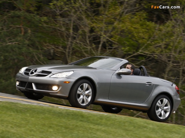 Pictures of Mercedes-Benz SLK 350 US-spec (R171) 2008–11 (640 x 480)