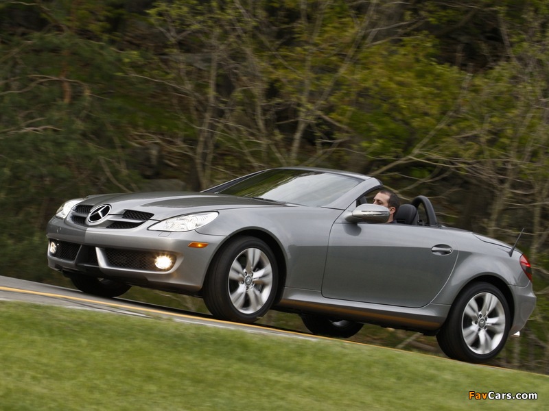 Pictures of Mercedes-Benz SLK 350 US-spec (R171) 2008–11 (800 x 600)