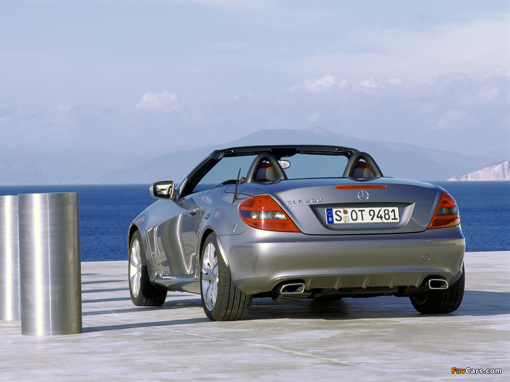 Pictures of Mercedes-Benz SLK 200 Kompressor (R171) 2008–11 (1024 x 768)