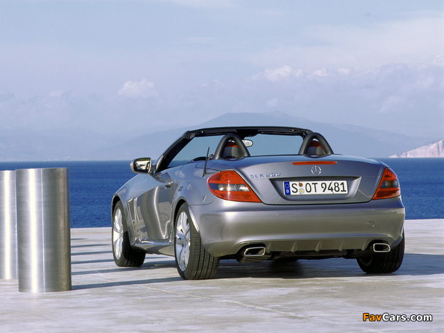 Pictures of Mercedes-Benz SLK 200 Kompressor (R171) 2008–11 (640 x 480)