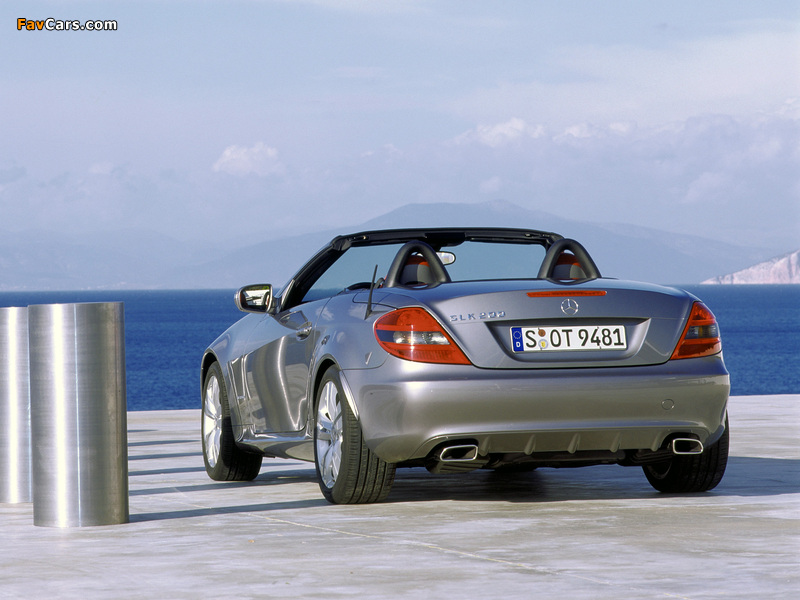 Pictures of Mercedes-Benz SLK 200 Kompressor (R171) 2008–11 (800 x 600)