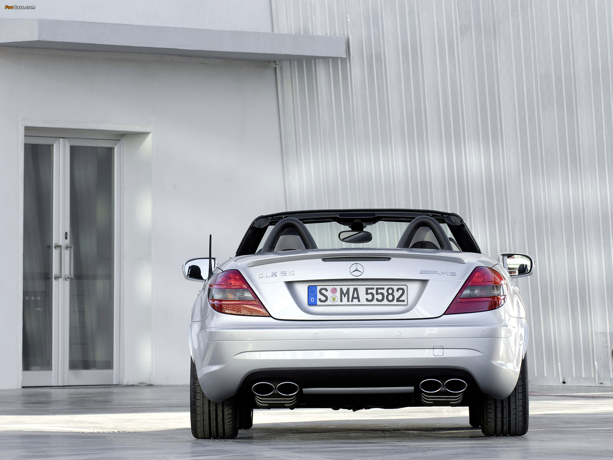 Pictures of Mercedes-Benz SLK 55 AMG (R171) 2008–11 (2048 x 1536)