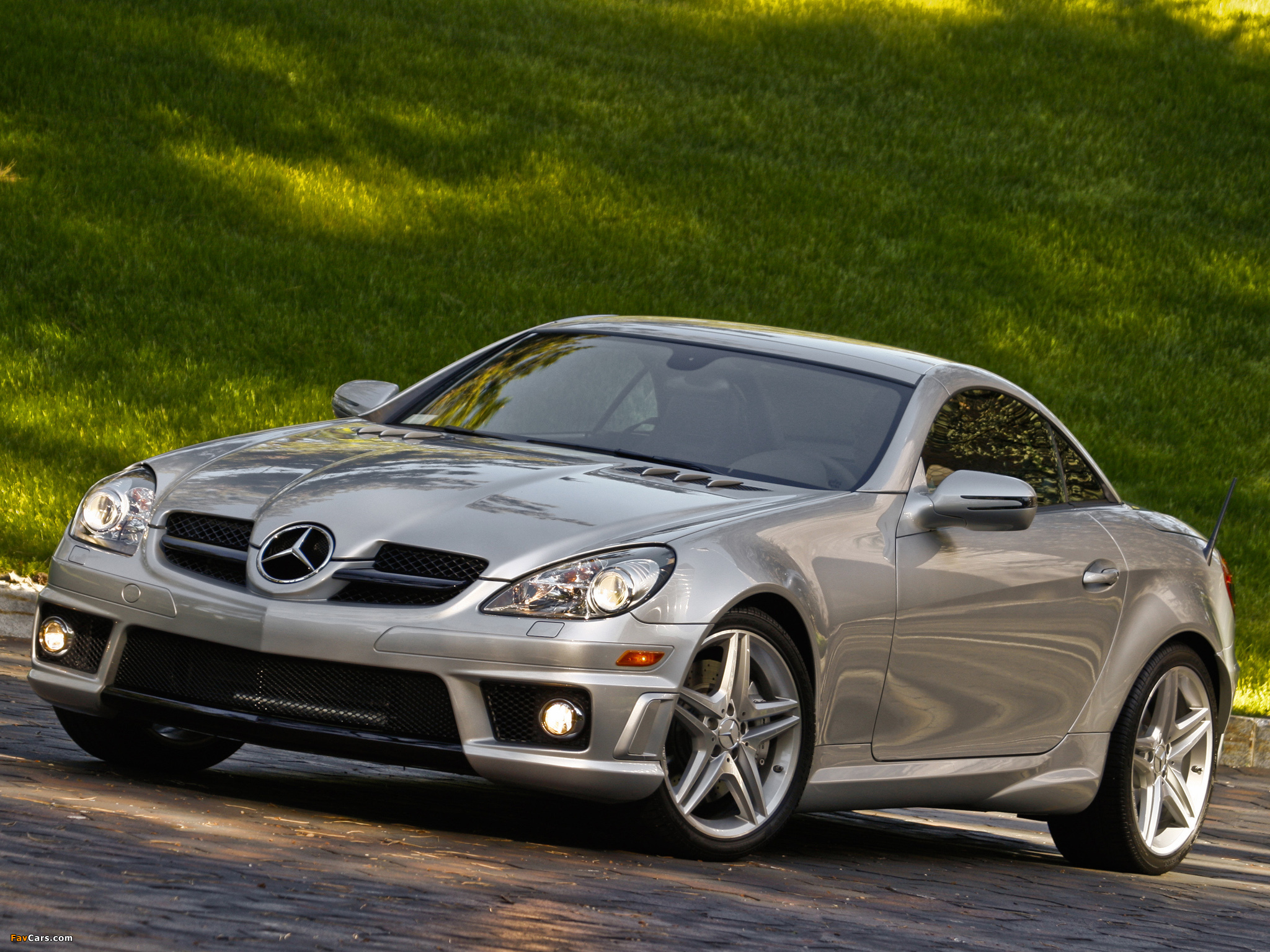 Pictures of Mercedes-Benz SLK 55 AMG US-spec (R171) 2008–11 (2048 x 1536)