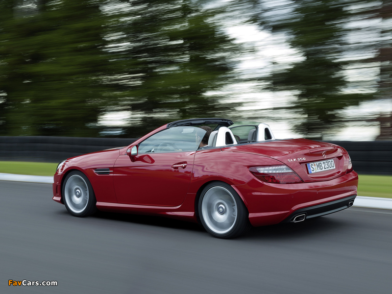 Pictures of Mercedes-Benz SLK 350 AMG Sports Package (R172) 2011 (800 x 600)