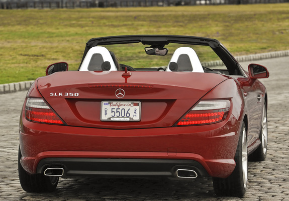 Pictures of Mercedes-Benz SLK 350 AMG Sports Package US-spec (R172) 2011