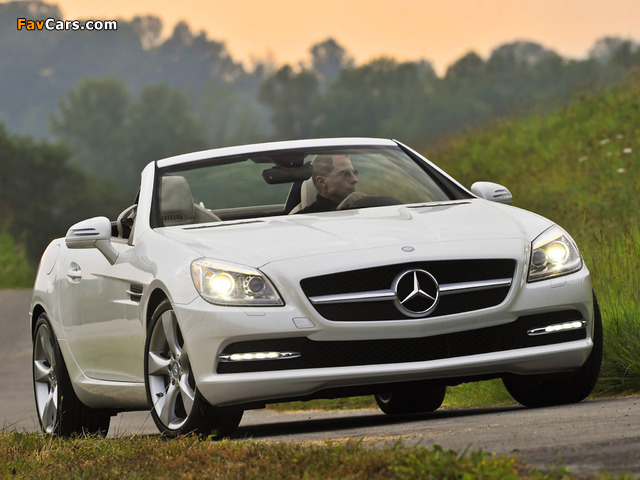 Pictures of Mercedes-Benz SLK 350 US-spec (R172) 2011 (640 x 480)