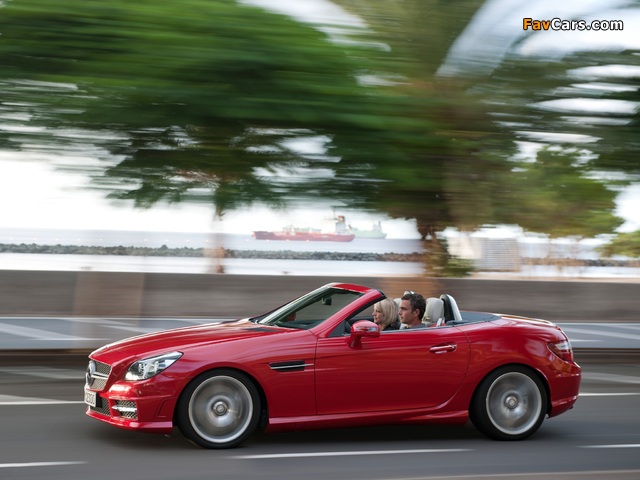 Pictures of Mercedes-Benz SLK 350 AMG Sports Package (R172) 2011 (640 x 480)