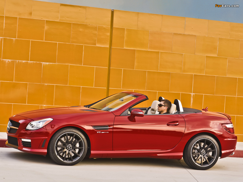 Pictures of Mercedes-Benz SLK 55 AMG US-spec (R172) 2012 (1024 x 768)