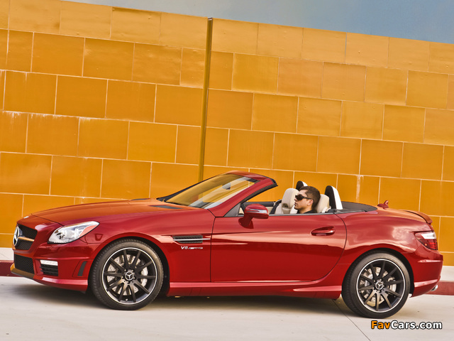 Pictures of Mercedes-Benz SLK 55 AMG US-spec (R172) 2012 (640 x 480)