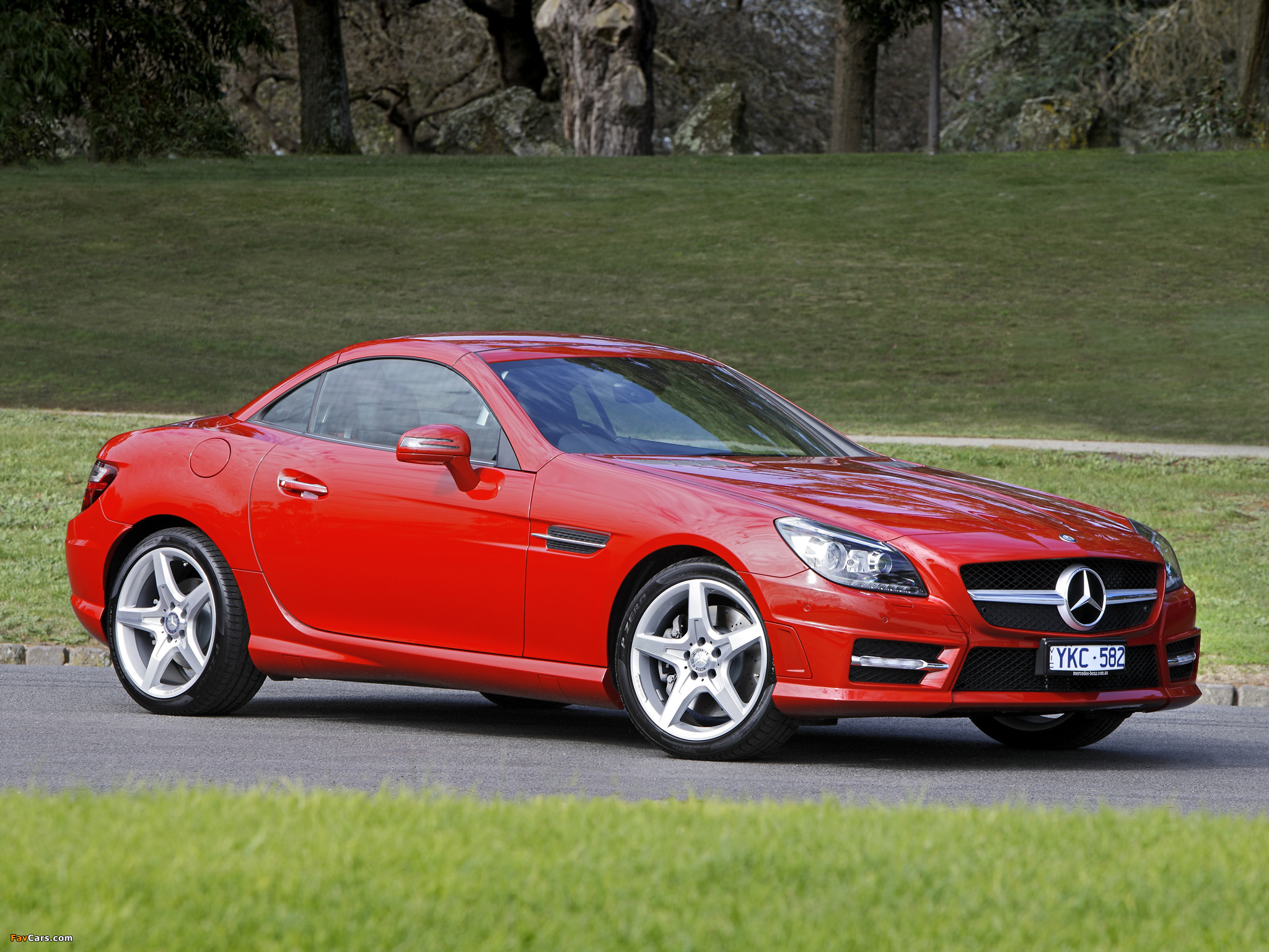 Pictures of Mercedes-Benz SLK 350 AMG Sports Package AU-spec (R172) 2012 (2048 x 1536)