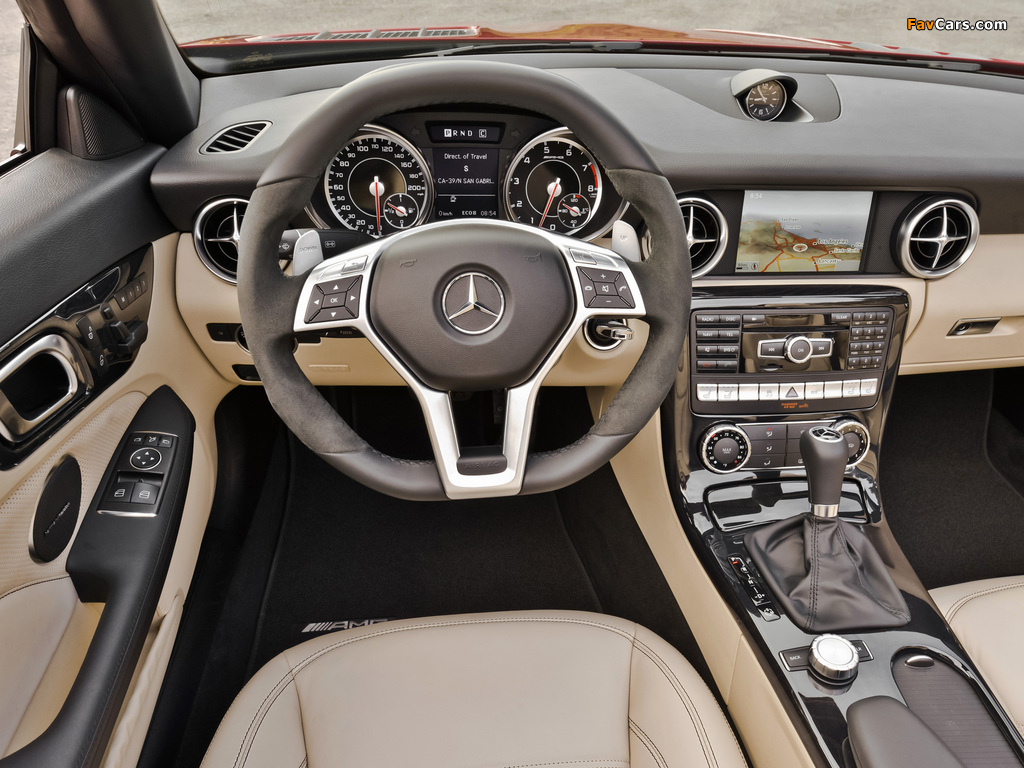 Pictures of Mercedes-Benz SLK 55 AMG US-spec (R172) 2012 (1024 x 768)