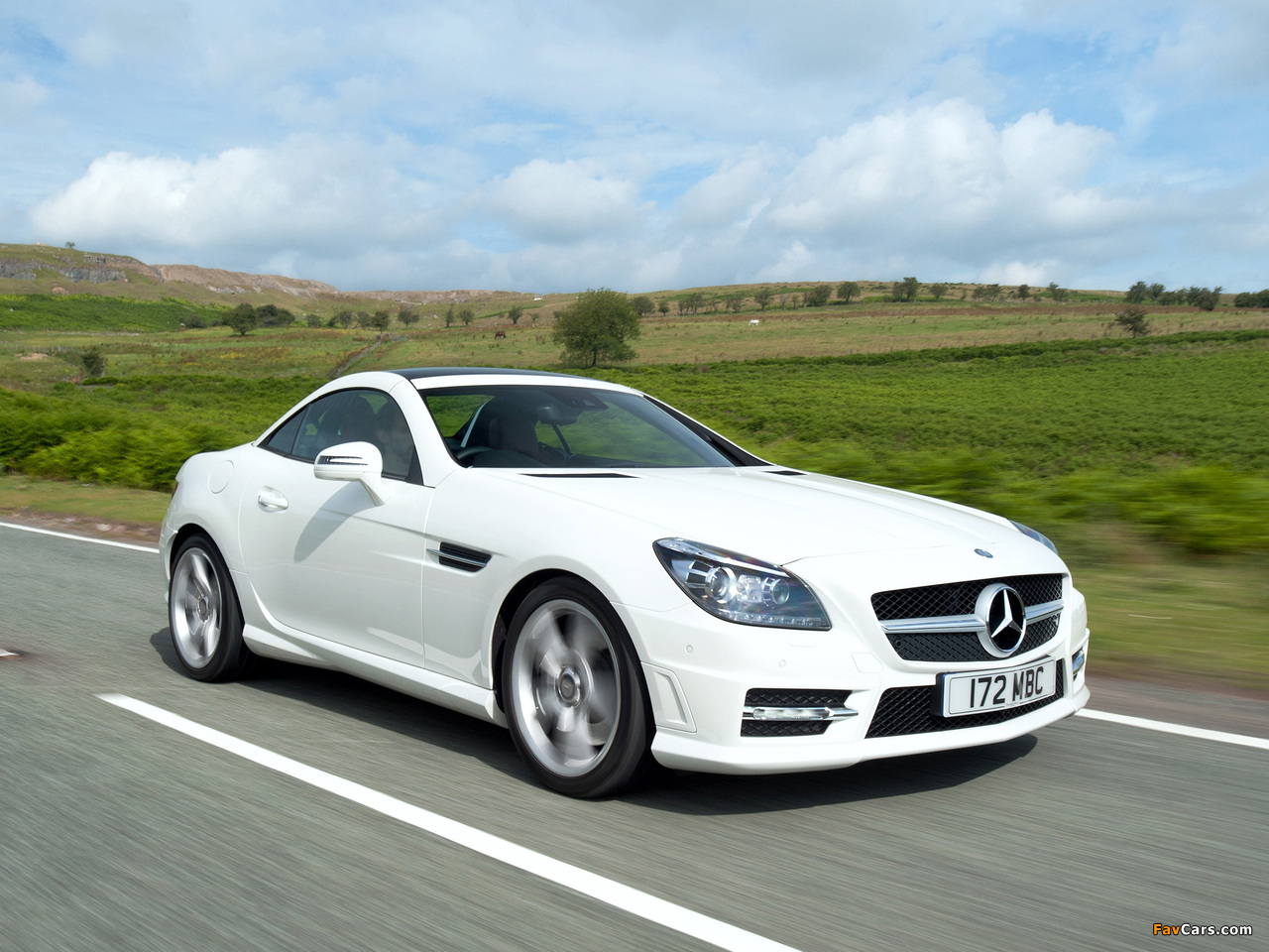 Pictures of Mercedes-Benz SLK 250 AMG Sports Package UK-spec (R172) 2012 (1280 x 960)