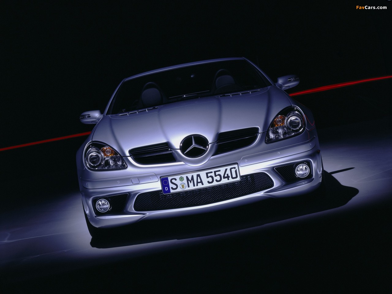 Mercedes-Benz SLK 55 AMG (R171) 2004–08 wallpapers (1280 x 960)