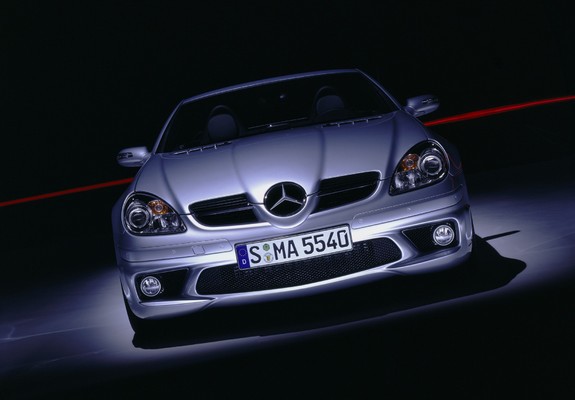 Mercedes-Benz SLK 55 AMG (R171) 2004–08 wallpapers