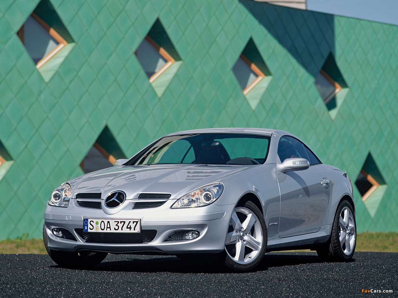 Mercedes-Benz SLK 200 Kompressor (R171) 2004–07 wallpapers (1280 x 960)