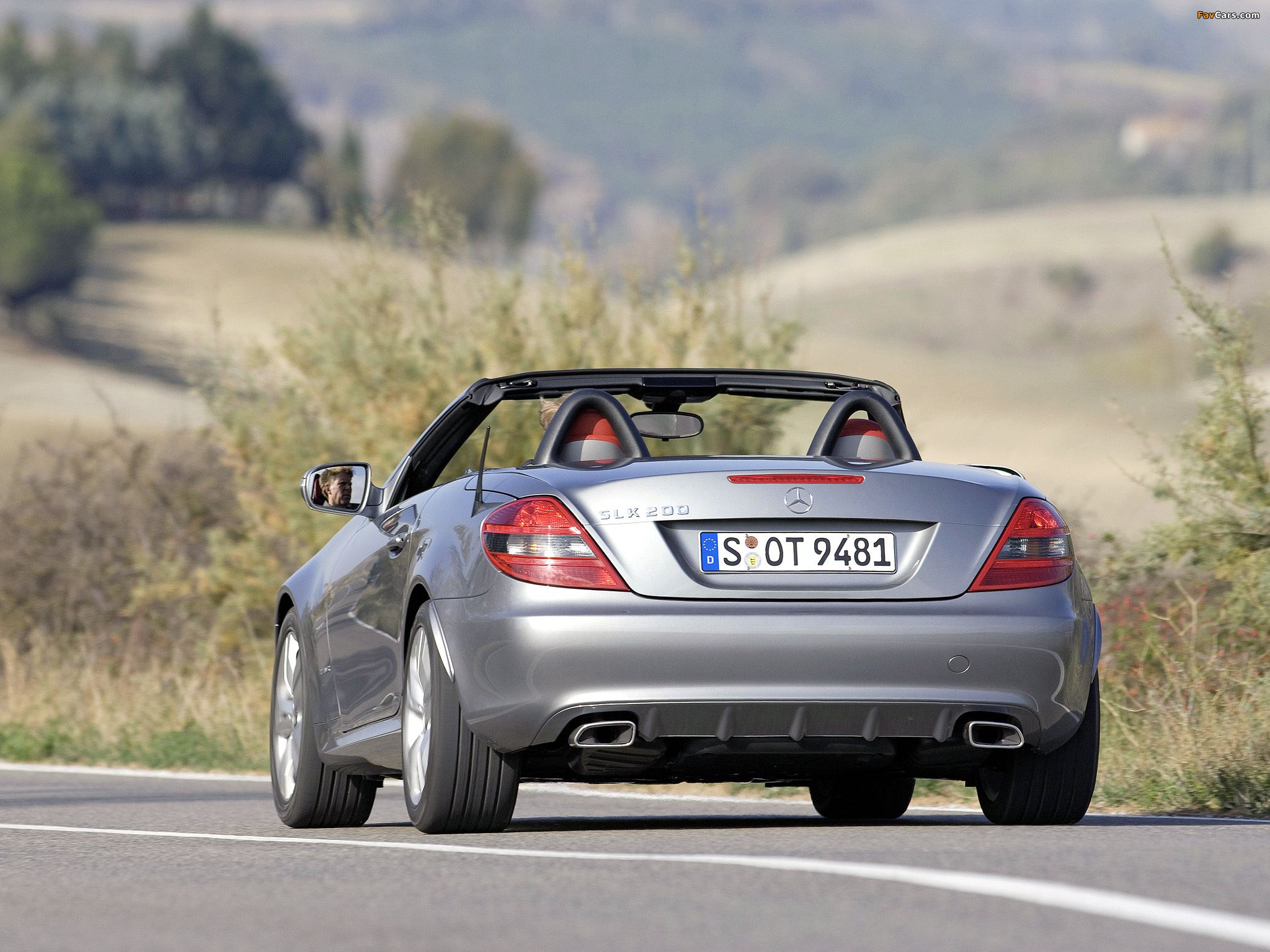 Mercedes-Benz SLK 200 Kompressor (R171) 2008–11 wallpapers (2048 x 1536)