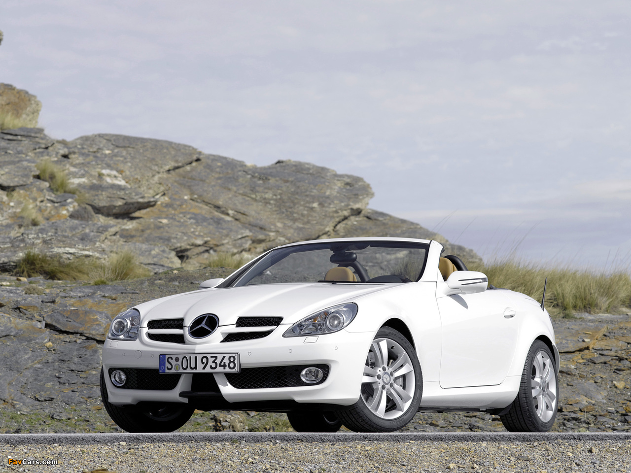 Mercedes-Benz SLK 350 (R171) 2008–11 wallpapers (1280 x 960)