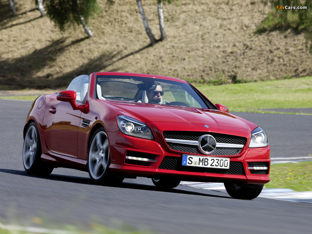 Mercedes-Benz SLK 350 AMG Sports Package (R172) 2011 wallpapers (1024 x 768)