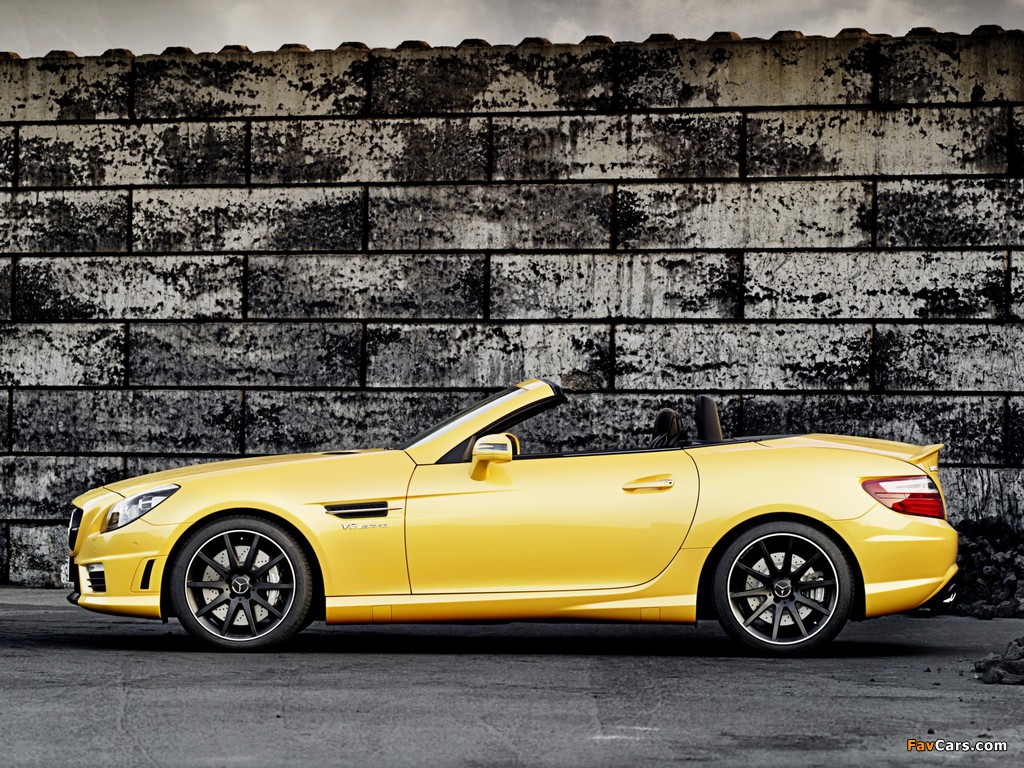 Mercedes-Benz SLK 55 AMG (R172) 2011 wallpapers (1024 x 768)