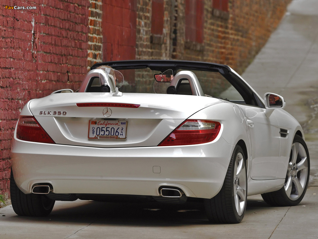 Mercedes-Benz SLK 350 US-spec (R172) 2011 wallpapers (1024 x 768)