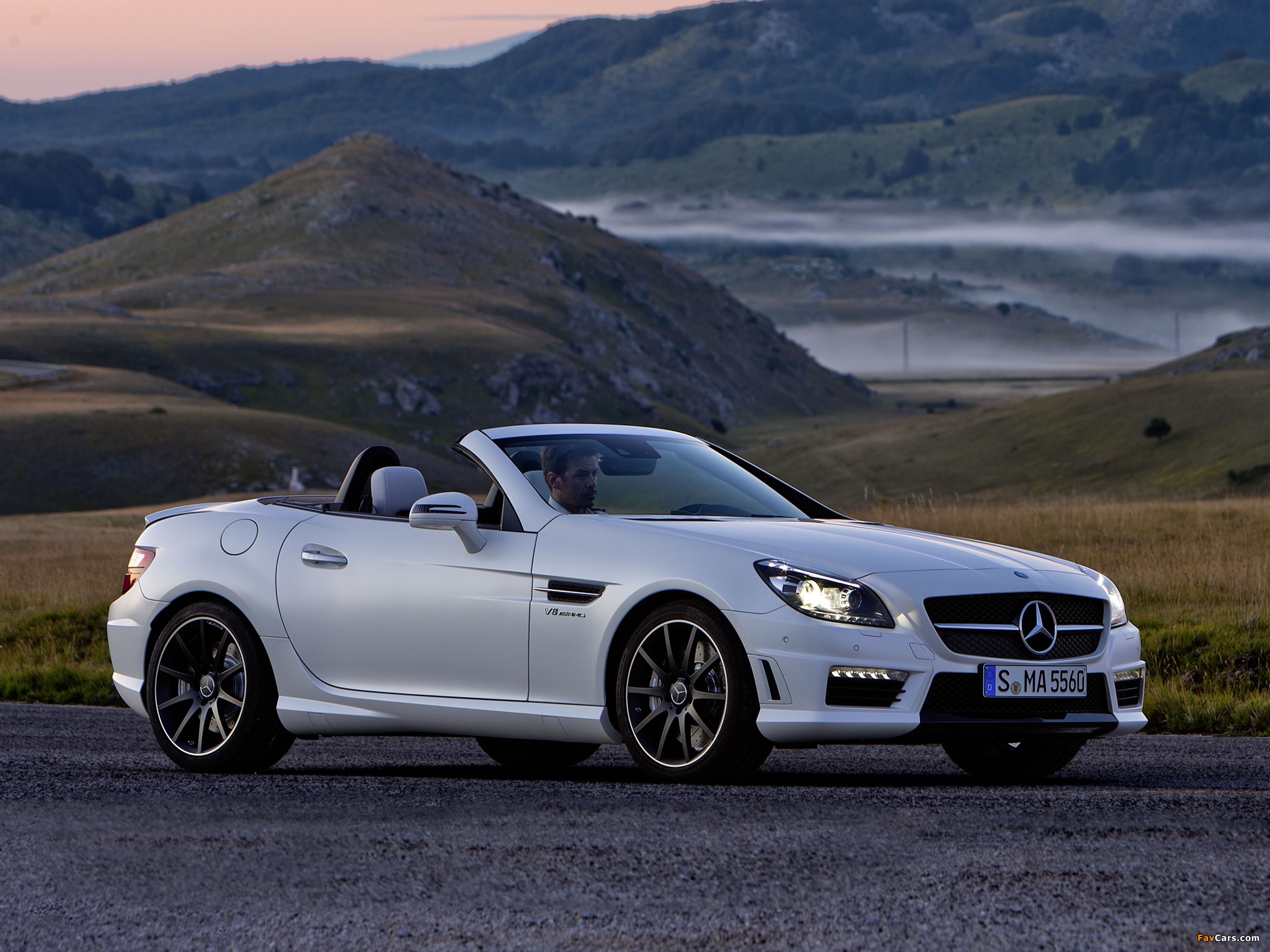 Mercedes-Benz SLK 55 AMG (R172) 2011 wallpapers (2048 x 1536)