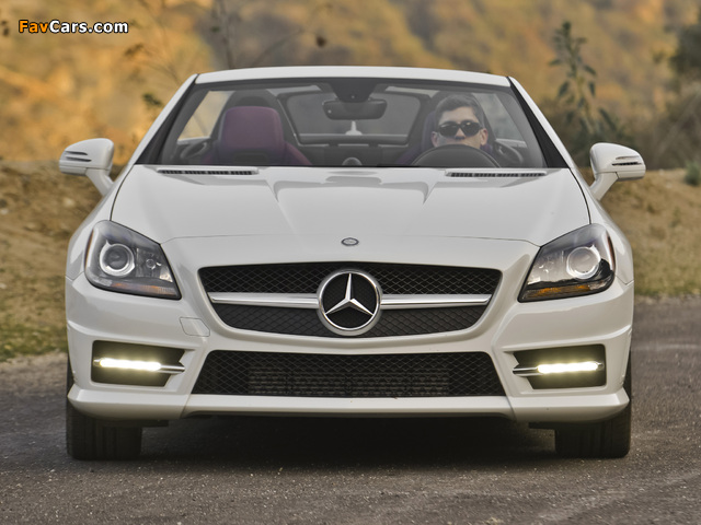 Mercedes-Benz SLK 250 AMG Sports Package US-spec (R172) 2011 wallpapers (640 x 480)