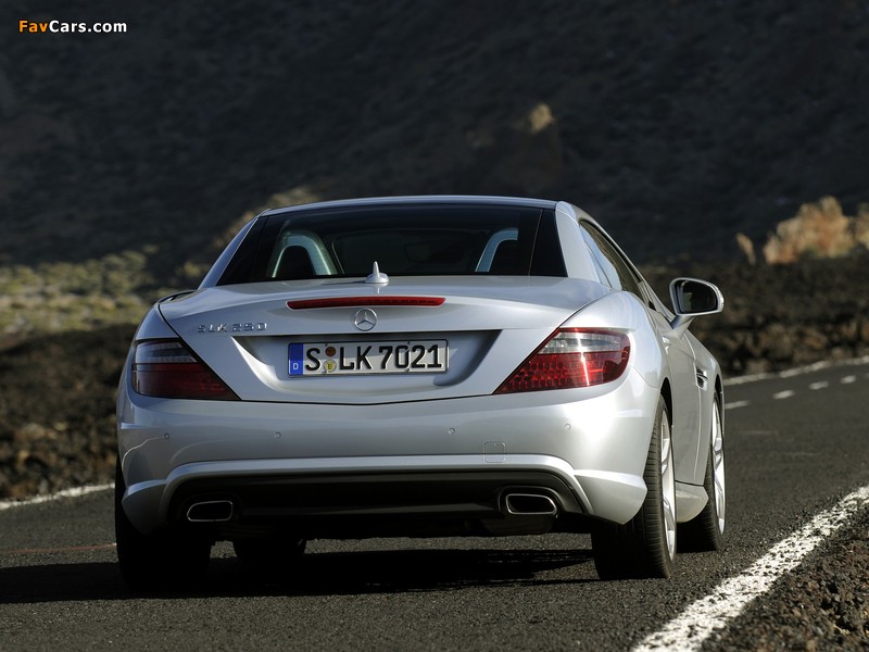 Mercedes-Benz SLK 250 AMG Sports Package (R172) 2011 wallpapers (800 x 600)