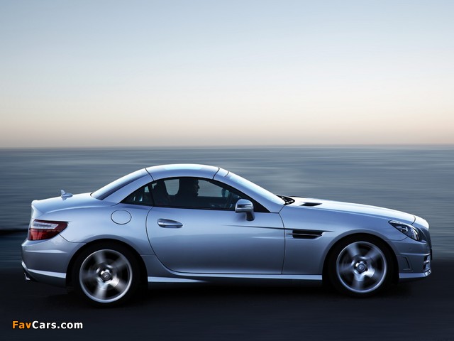 Mercedes-Benz SLK 250 AMG Sports Package (R172) 2011 wallpapers (640 x 480)