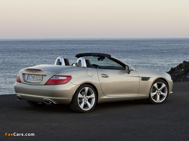 Mercedes-Benz SLK 350 (R172) 2011 wallpapers (640 x 480)