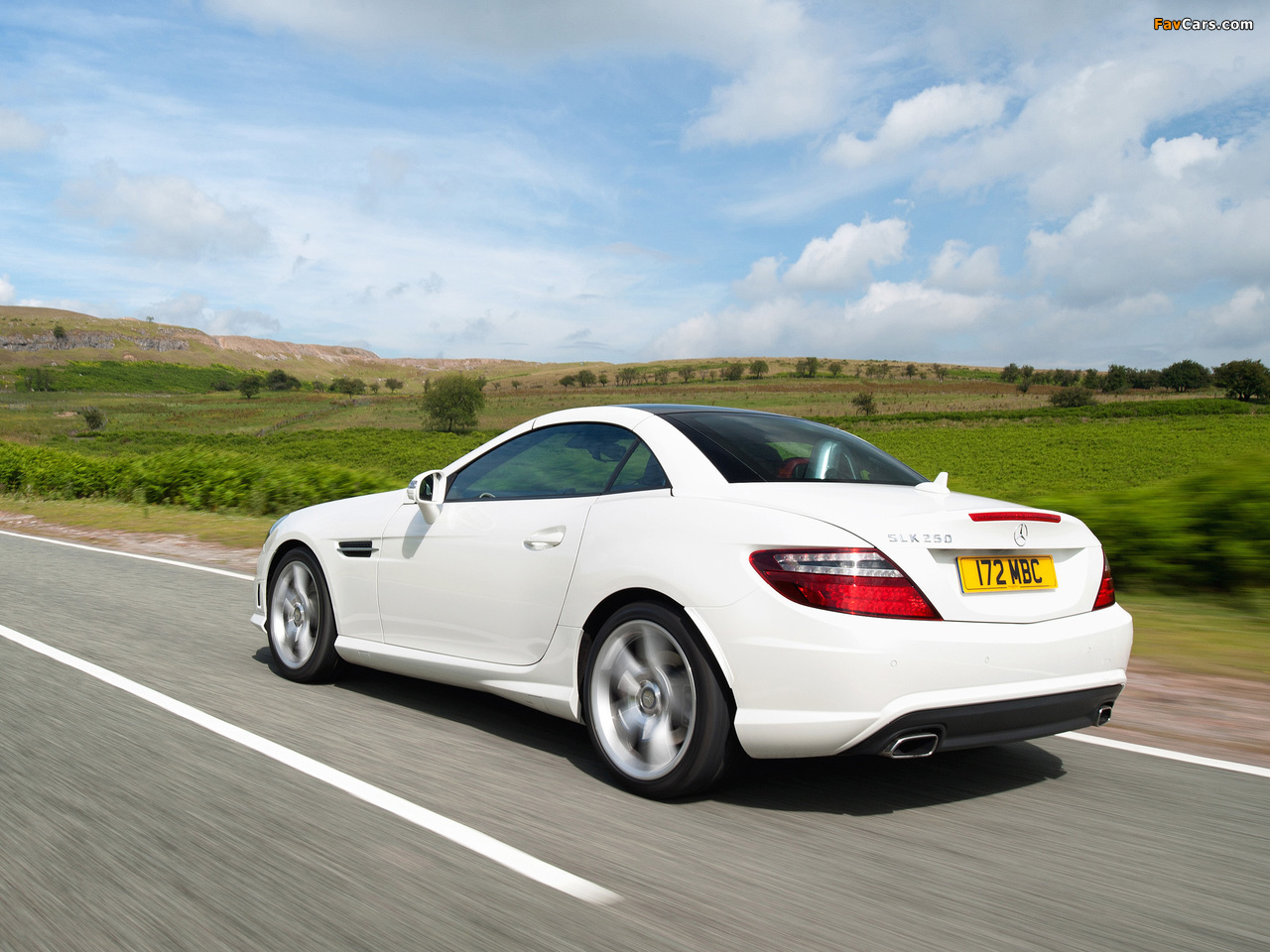 Mercedes-Benz SLK 250 AMG Sports Package UK-spec (R172) 2012 wallpapers (1280 x 960)