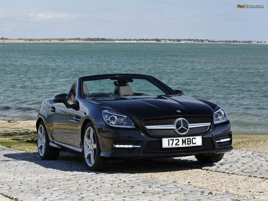 Mercedes-Benz SLK 250 CDI AMG Sports Package UK-spec (R172) 2012 wallpapers (1024 x 768)