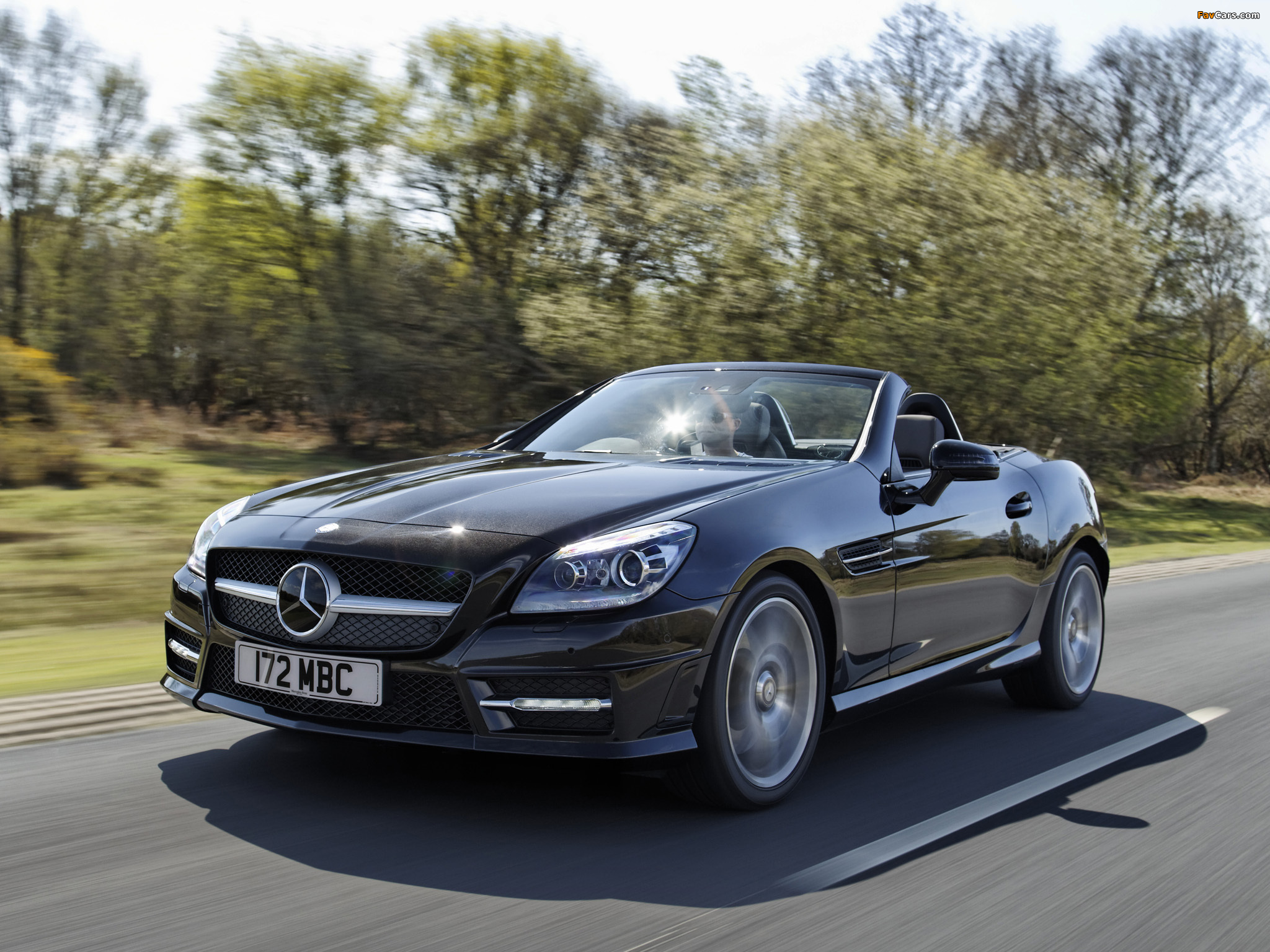 Mercedes-Benz SLK 250 CDI AMG Sports Package UK-spec (R172) 2012 wallpapers (2048 x 1536)