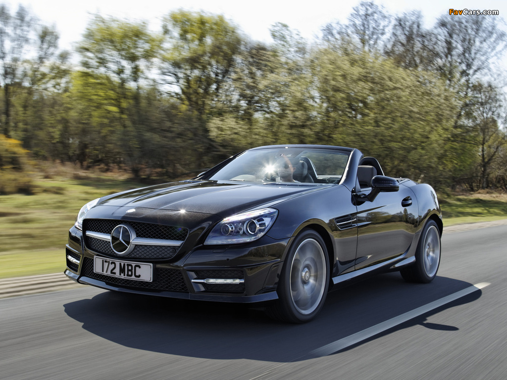 Mercedes-Benz SLK 250 CDI AMG Sports Package UK-spec (R172) 2012 wallpapers (1024 x 768)