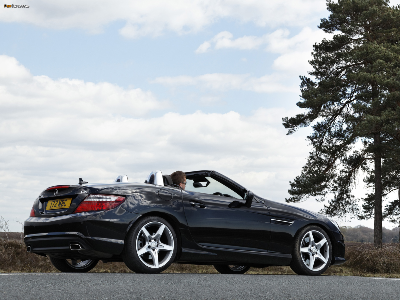 Mercedes-Benz SLK 250 CDI AMG Sports Package UK-spec (R172) 2012 wallpapers (1600 x 1200)
