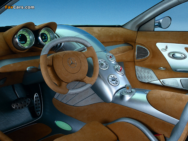 Images of Mercedes-Benz Vision SLR Concept (C199) 1999 (640 x 480)