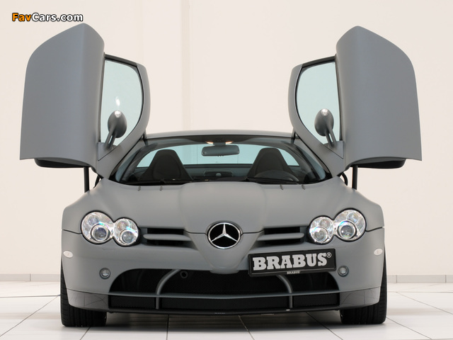 Images of Brabus Mercedes-Benz SLR McLaren (C199) 2004–07 (640 x 480)
