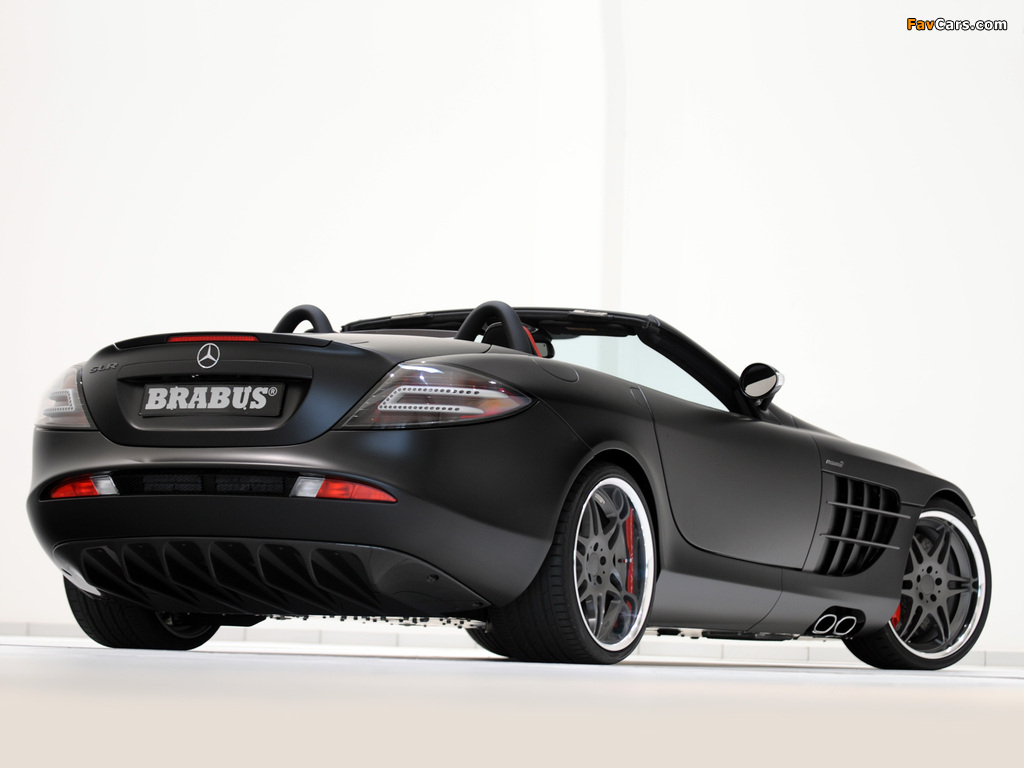 Images of Brabus Mercedes-Benz SLR McLaren Roadster (R199) 2008 (1024 x 768)