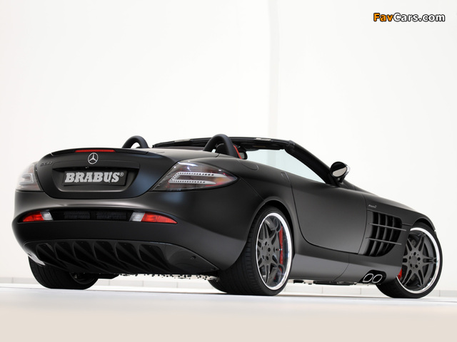 Images of Brabus Mercedes-Benz SLR McLaren Roadster (R199) 2008 (640 x 480)