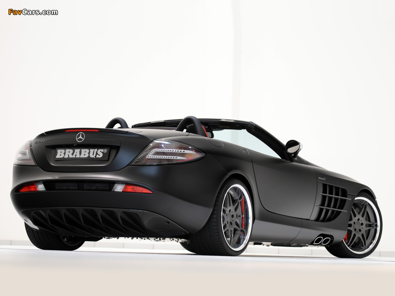 Images of Brabus Mercedes-Benz SLR McLaren Roadster (R199) 2008 (800 x 600)