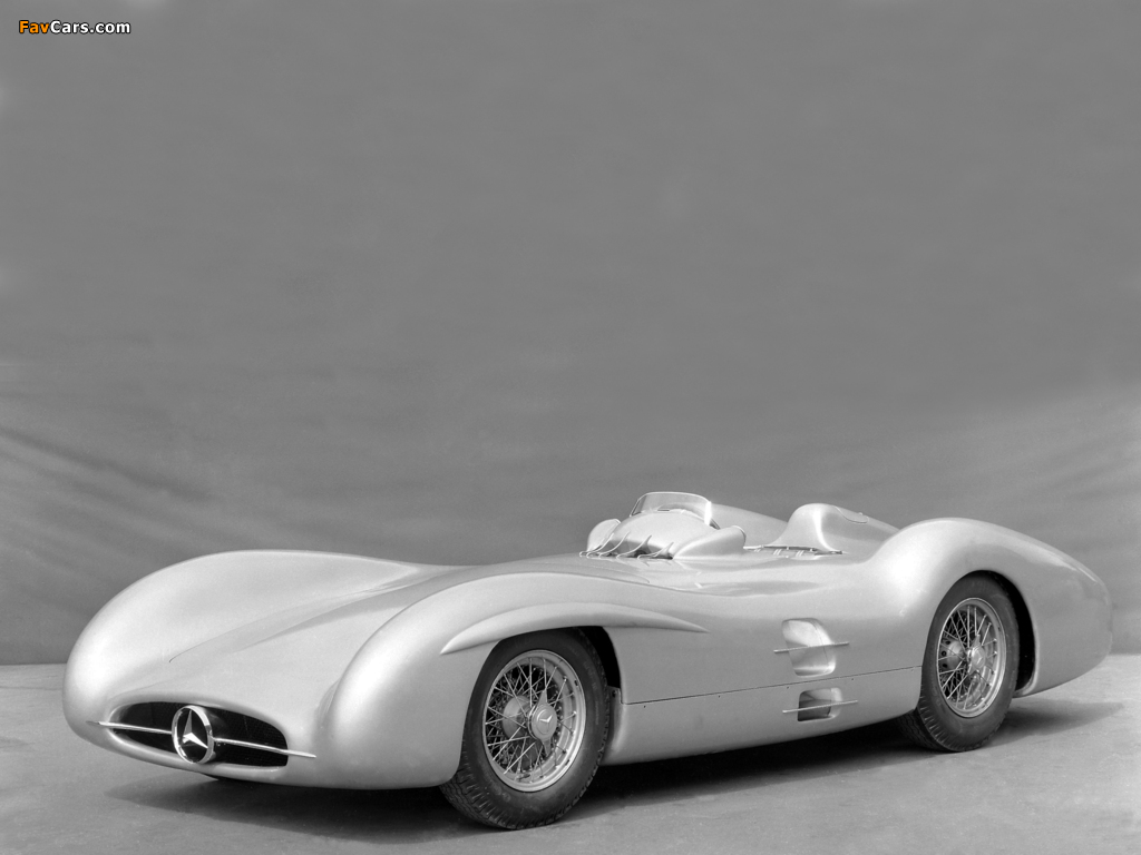 Mercedes-Benz 300SLR Streamliner (W196R) 1954–55 wallpapers (1024 x 768)