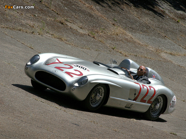 Mercedes-Benz 300SLR Mille Miglia (W196S) 1955 wallpapers (640 x 480)