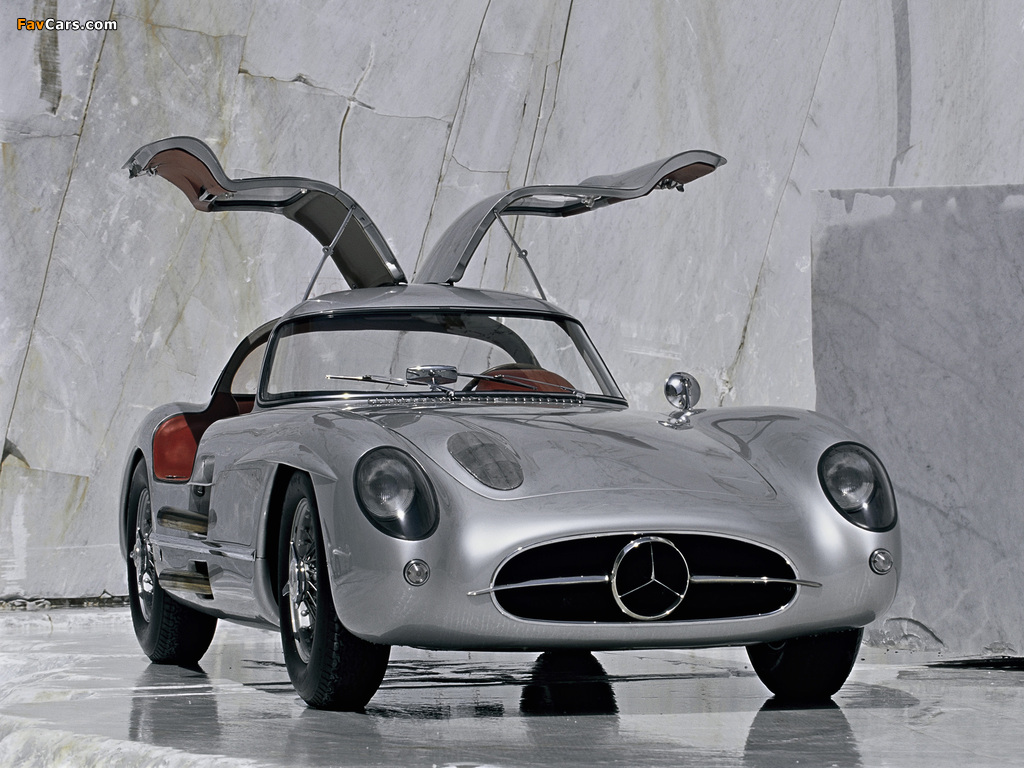 Mercedes-Benz 300SLR Uhlenhaut Coupe (W196S) 1955 wallpapers (1024 x 768)