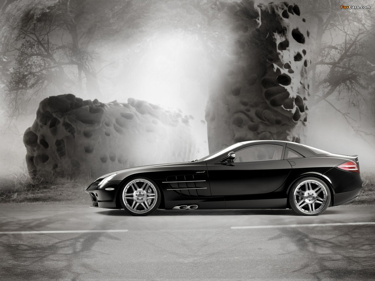 Brabus Mercedes-Benz SLR McLaren (C199) 2004–07 images (1280 x 960)