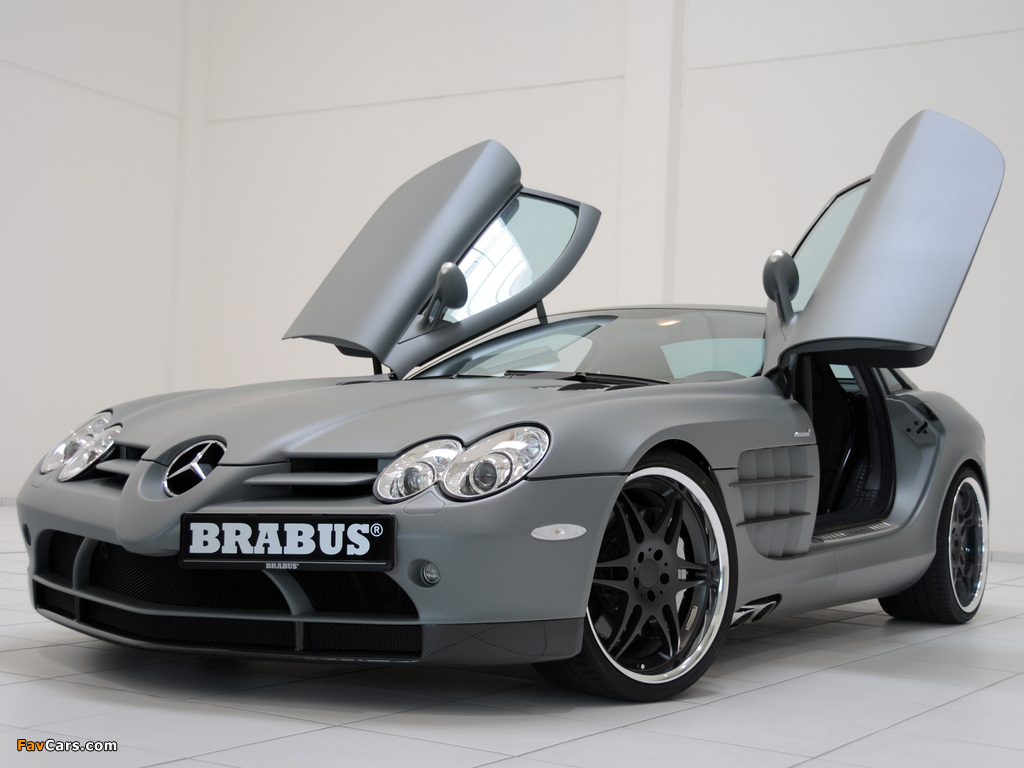 Brabus Mercedes-Benz SLR McLaren (C199) 2004–07 photos (1024 x 768)