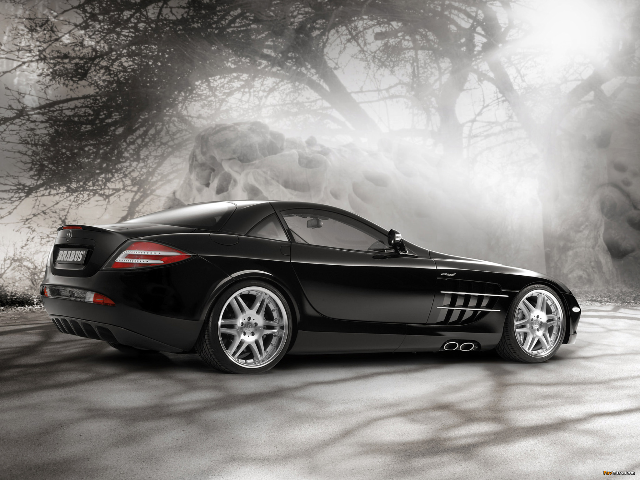 Brabus Mercedes-Benz SLR McLaren (C199) 2004–07 wallpapers (2048 x 1536)