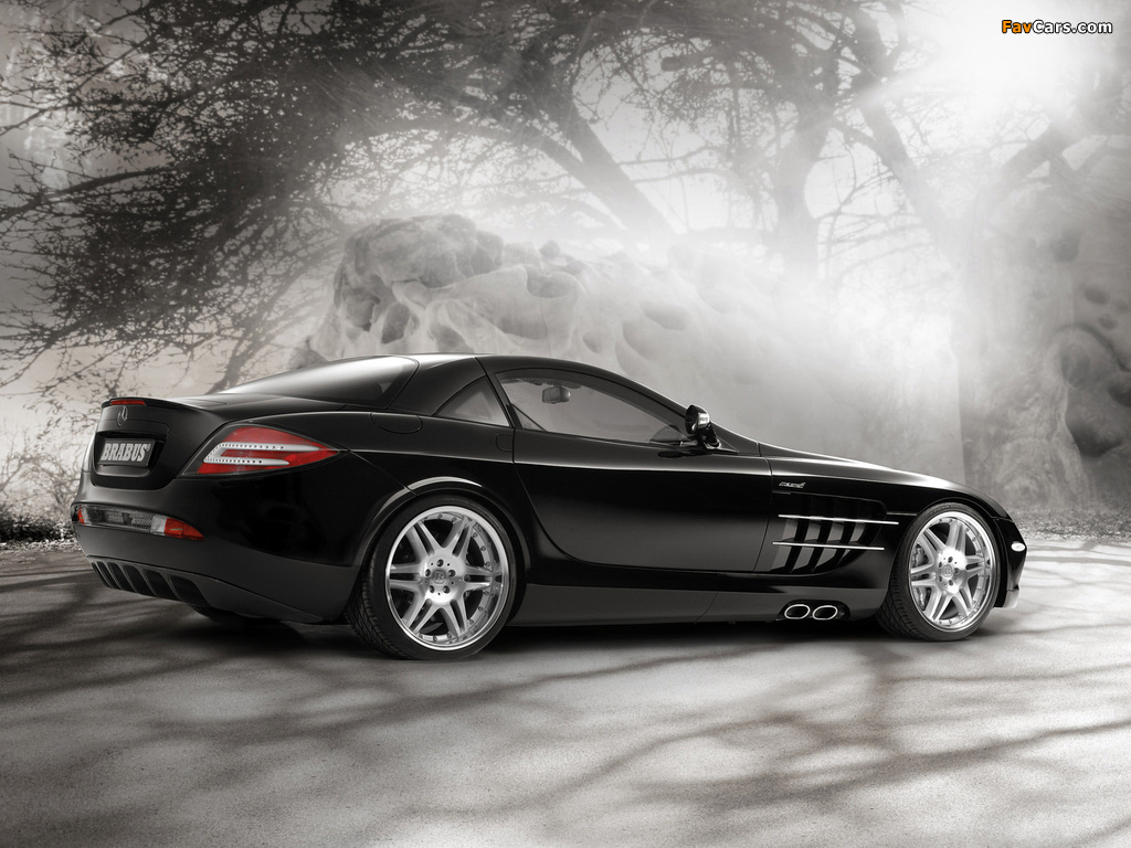 Brabus Mercedes-Benz SLR McLaren (C199) 2004–07 wallpapers (1024 x 768)