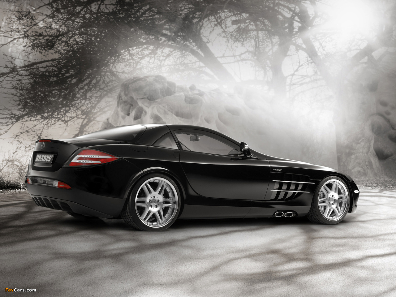 Brabus Mercedes-Benz SLR McLaren (C199) 2004–07 wallpapers (1280 x 960)