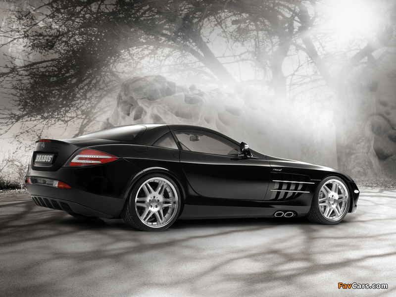 Brabus Mercedes-Benz SLR McLaren (C199) 2004–07 wallpapers (800 x 600)