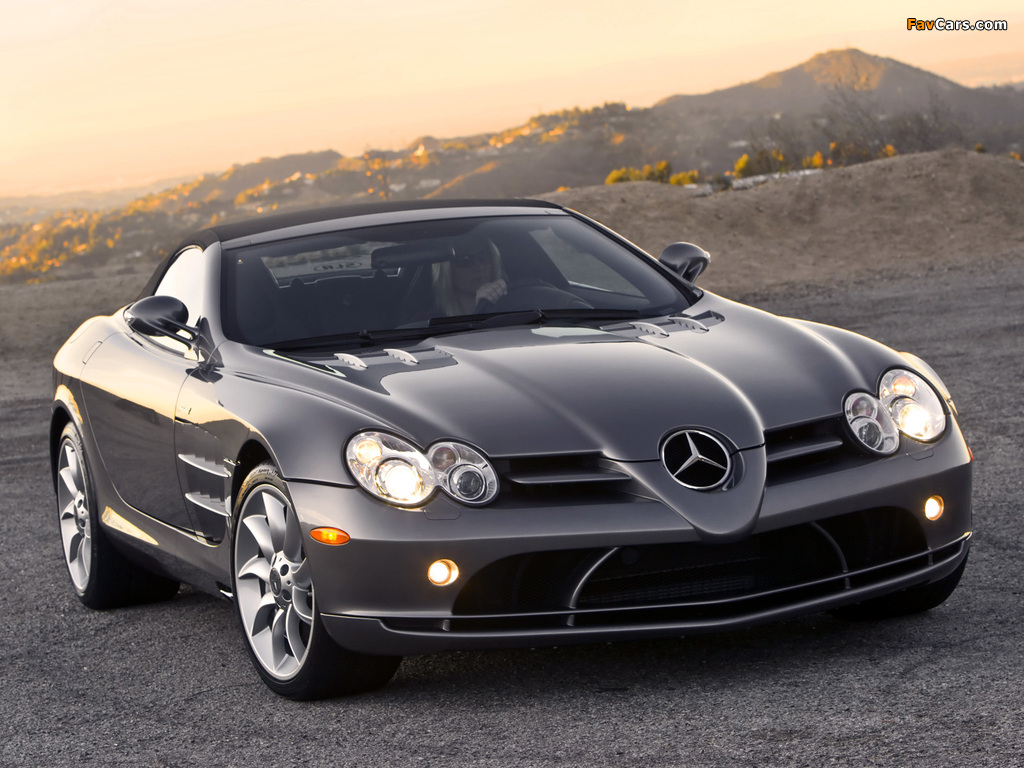 Mercedes-Benz SLR McLaren Roadster US-spec (R199) 2007–09 photos (1024 x 768)