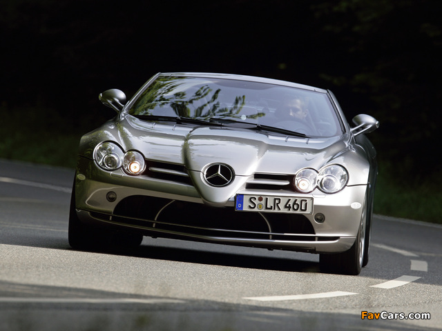 Mercedes-Benz SLR McLaren Roadster (R199) 2007–09 pictures (640 x 480)